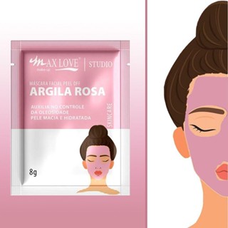 MAX LOVE MASCARA SACHE ARGILA ROSA