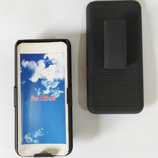 Suporte de Cintura + Capa para Samsung A22 4G Suporte Capa Case