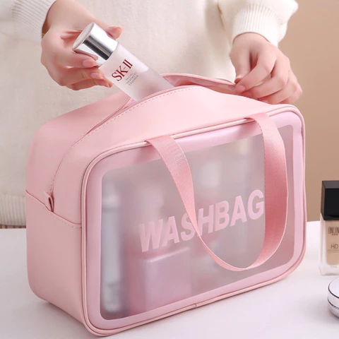 Bolsa Nécessaire De Maquiagem Portátil Para Viagem Portátil à Prova d'água