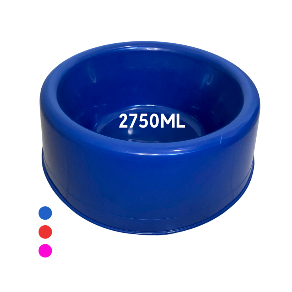 Comedouro Pote Extra Grande Para Cachorro Pet  2750Ml