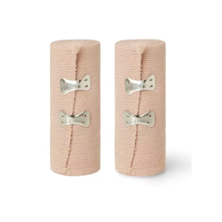 Kit 02 Ataduras Elásticas Compressão 10cm X 1m Bege (embalada no plástico) em Oferta na Shopee