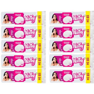 Kit 1000 Discos Algodão Dupla Face Limpeza Facial Maquiagem em Oferta na Shopee