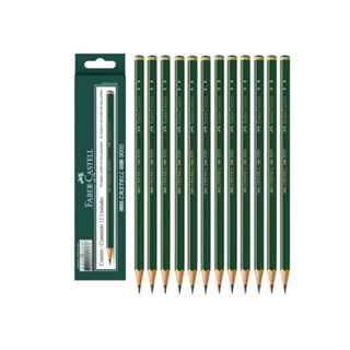 Lapis Preto Grafite Dureza B / 3H / 5H /6H / HB / F Tecnico Sextavado Faber Castell  Caixinha Com 12 unidades em Oferta na Shopee