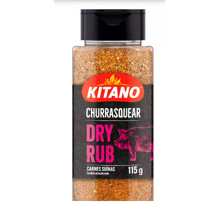 Tempero Dry Rub Churrasquear 115g - kitano