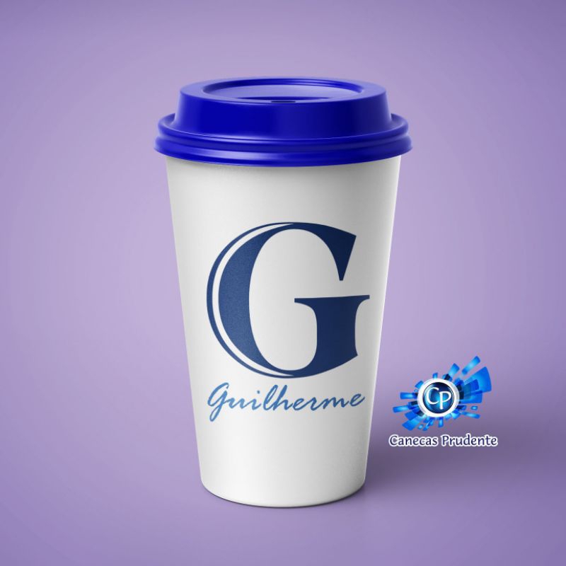 Copo Personalizado com Inicial e Nome em Oferta na Shopee