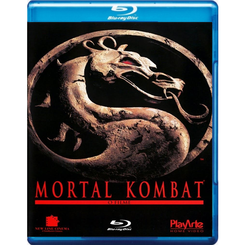 Blu- ray Filme Mortal Kombat 1 Dublado e Legendado