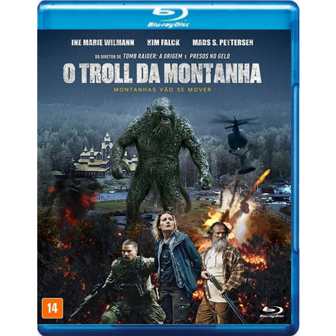 Blu- ray Filme O Troll da Montanha Dublado e Legendado