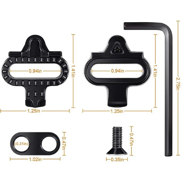 grampos para sapatilha de ciclismo, taquinhos para sapatilha MTB