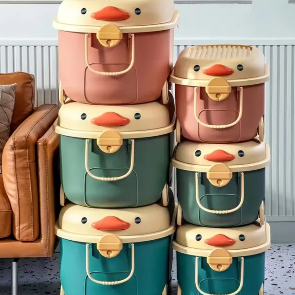 Caixa Organizador De Brinquedo Infantil Bebê MÉDIO - Vários Modelos