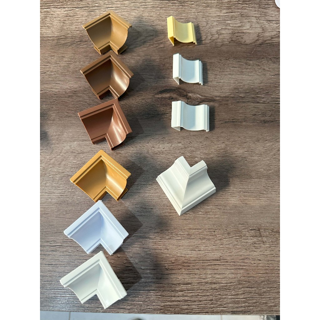 Cantos Internos e Externos, Emendas PVC p/ Forro Unidade Escolha As Cores em Oferta na Shopee