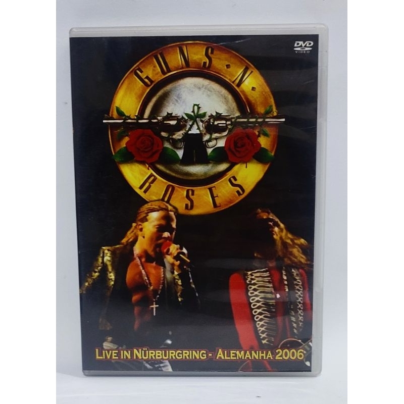 dvd Guns n roses live in nurburgring - Alemanha 2006