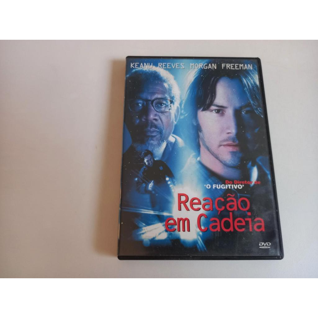 Dvd Reação Em Cadeia - Keanu Reeves - Morgan Freeman