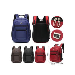 Mochila Notebook Trabalho com Entrada Impermeavel Reforçada Cabo de Aço