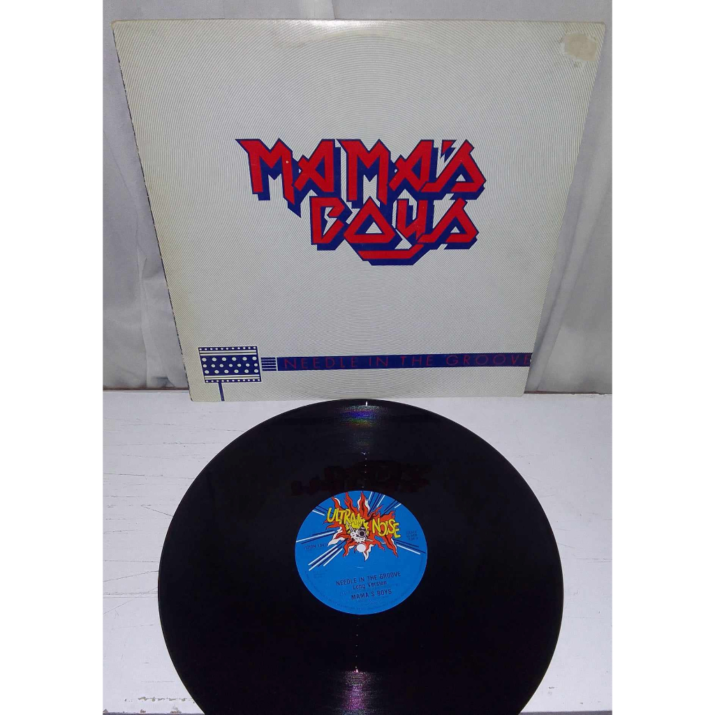 LP Mama's Boys ‎- Needle In The Groove ( Thin Lizzy, Demon, Raven, Tank, White Spirit, Iron Maiden )