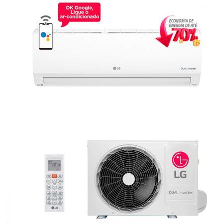 Ar Condicionado Split Inverter LG Hi Wall DUAL Voice 9000 BTUs Frio