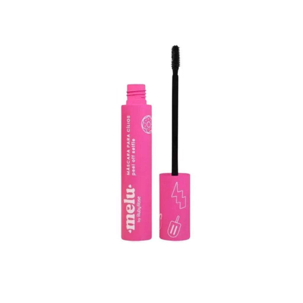 Mascara de Cílios Super Definição Selfie Melu by Ruby Rose Rímel Peel Off