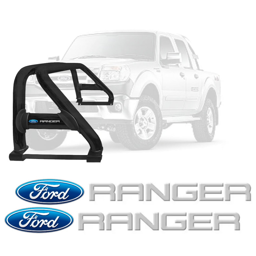 Emblema Adesivo Santo Antonio Para Ford Ranger  - Resinado