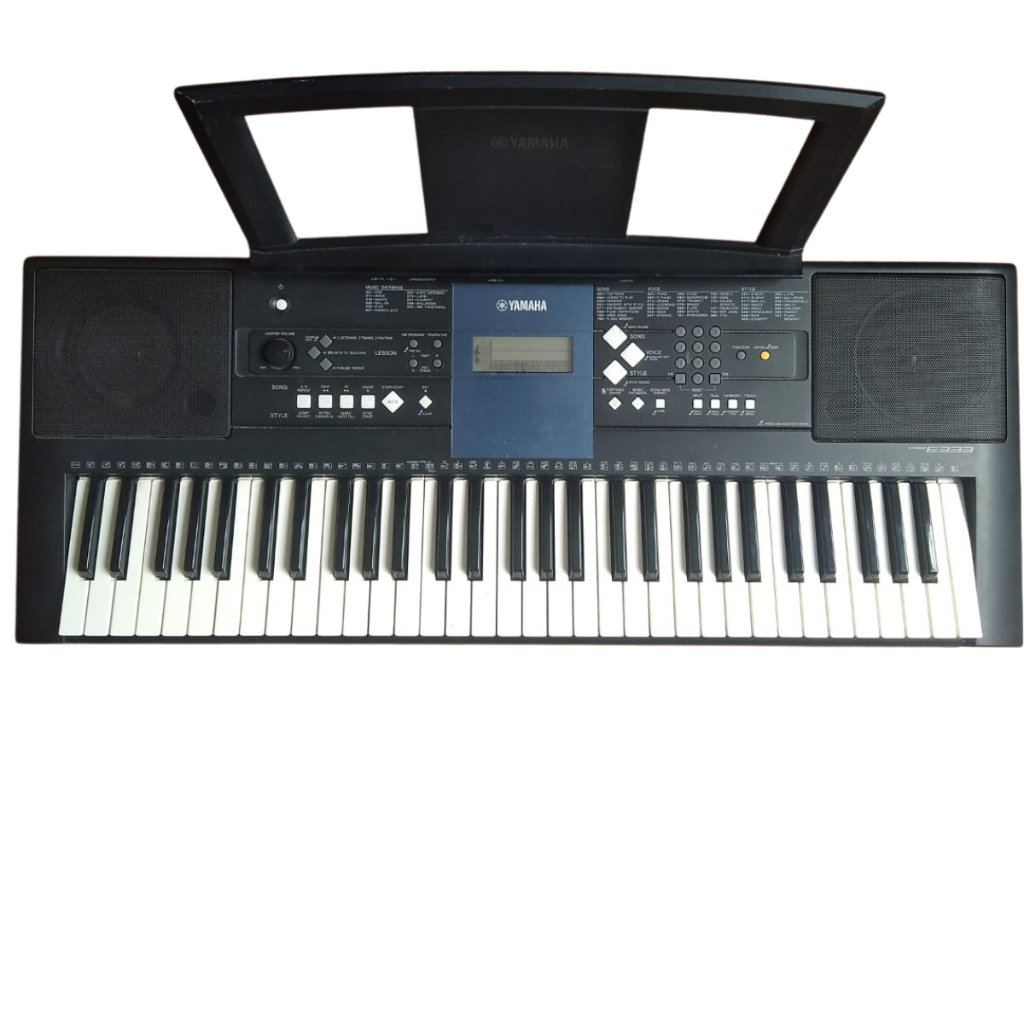 Teclado Musical Yamaha Psr Series E333 Usado Com Capa, Fonte