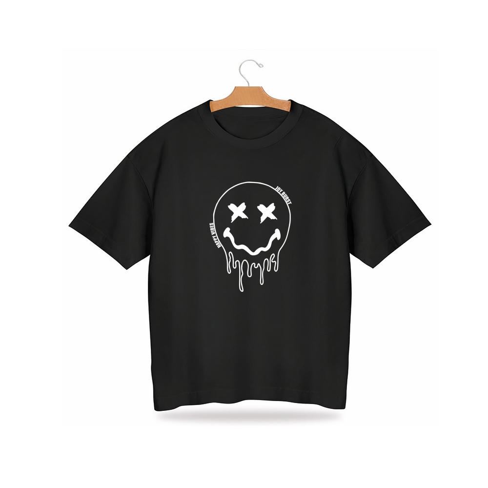 Camisetas Oversized Preta Estampadas Infantil e Juvenil Roupas de Crianças
