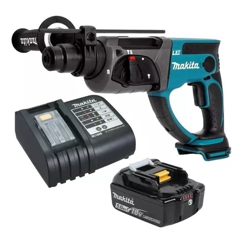 Martelete Makita Rotativo Rompedor A Bateria 18v 5ah Dhr202z em Oferta na Shopee