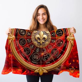 Toalha para Tarot Madame Lenormand Cigana Oráculo Feminino Baralho Cigano Decoração em Oferta na Shopee