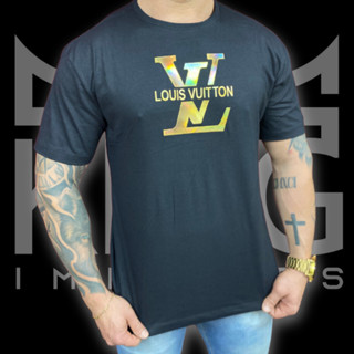 Camiseta Masculina Premium P ao G3 100% Algodão - Camisa Padrão Shopping