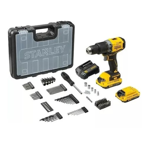 Parafusadeira Furadeira Martelete Sbd715 C2ka Stanley e Acessorios em Oferta na Shopee