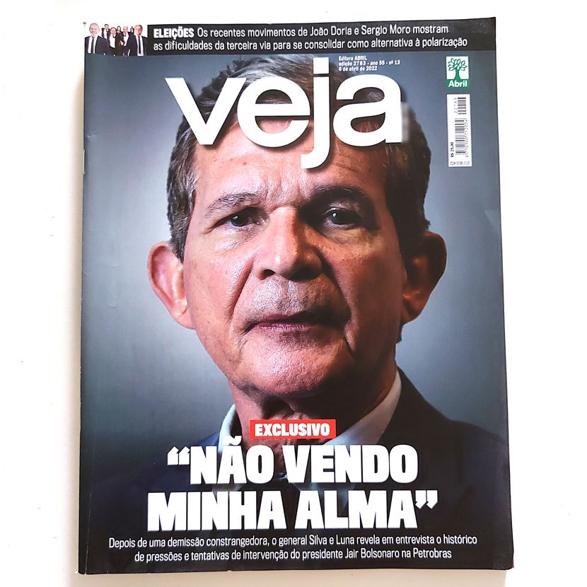 Revista Veja 2783 06/04/2022 General Silva E Luna Entrevista