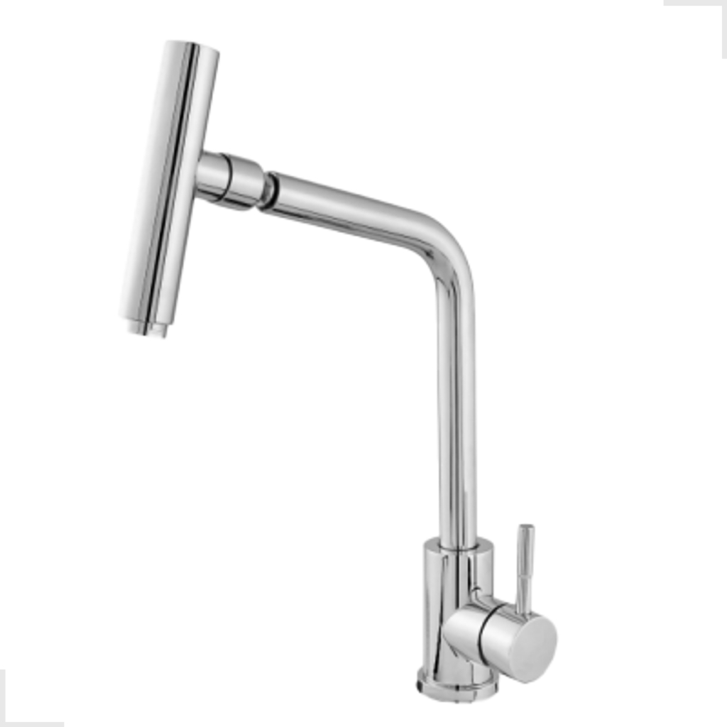 Torneira Cozinha Bancada Monocomando Água quente e Fria Mesa Arejador Cromada Promocional Promoção