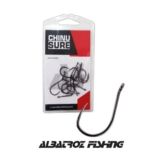 Anzol Chinu Sure Sem Fisga Albatroz Diversos Tamanhos em Oferta na Shopee