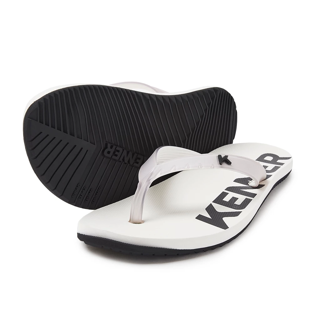 Sandalia Chinelo Kenner Red Masculino Feminino Branco e Preto DNN19 Original