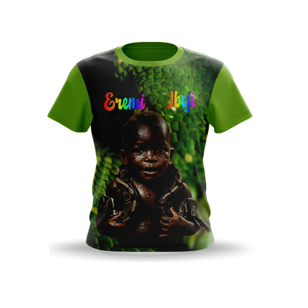 CAMISETA ERE OXUMARÉ - UMBANDA & CANDOMBLÉ - TECIDO DRYFIT - SUBLIMADA - COD.081
