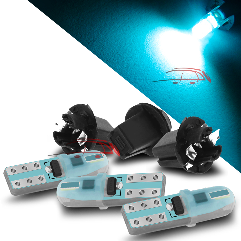 3 Lâmpada Led Azul Painel Comando De Ar Celta 2001 2002 2003 2004 2005 2006 Com Soquete Original