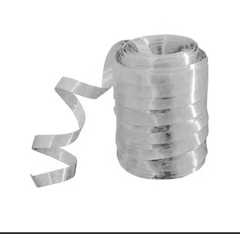 Rolo Fitilho Prata - 5mm x 50m - EmFesta