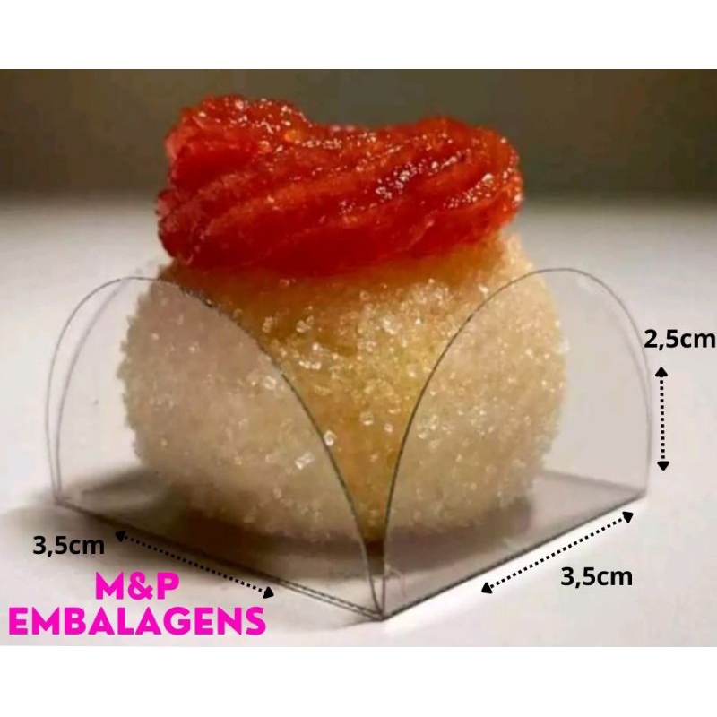 1.000- Forminhas DESTACADAS de Acetato para Doces/Bombons 4 pétalas-3,5x3,5x2,5 F4L003 em Oferta na Shopee