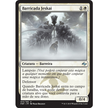 Barricada Jeskai - Magic The Gathering