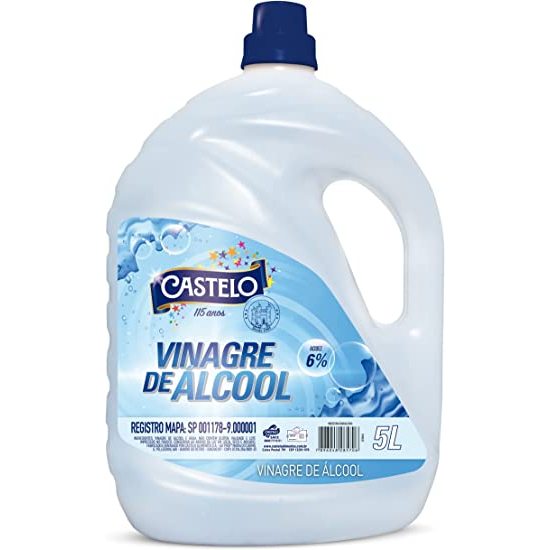 Vinagre De Álcool Castelo Galão 5l em Oferta na Shopee