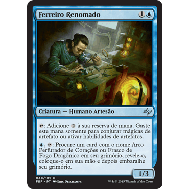 Armeiro Renomado (Humano) - - Magic The Gathering