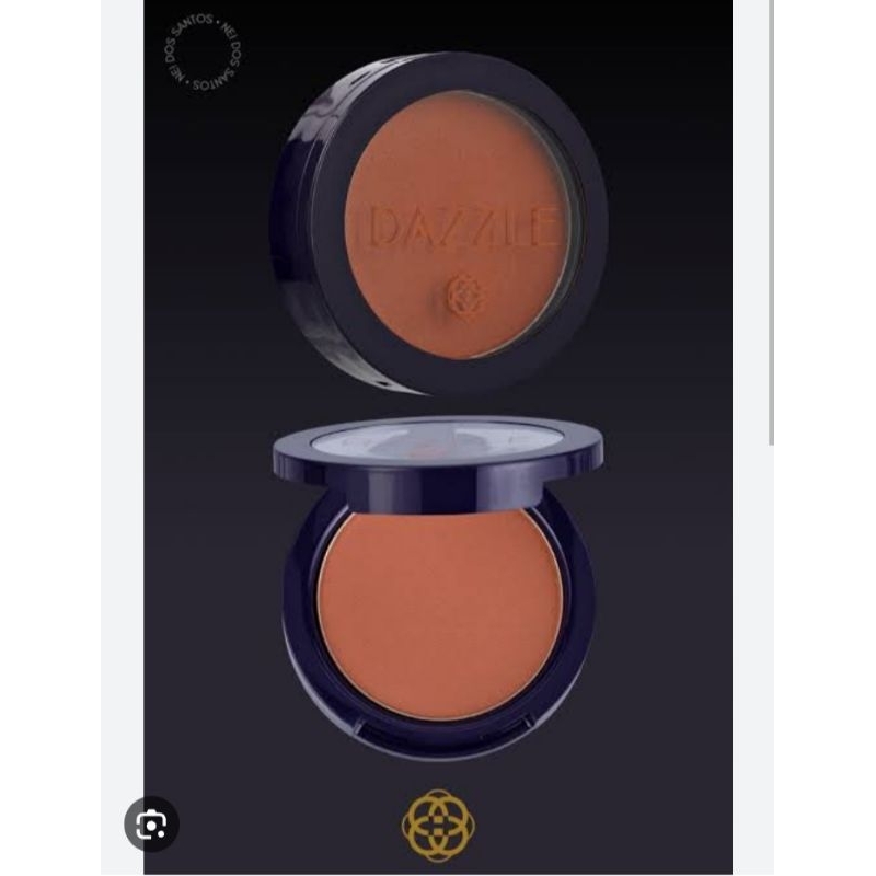 kit com 2 unidades do Blush compacto Dazzle Hinode