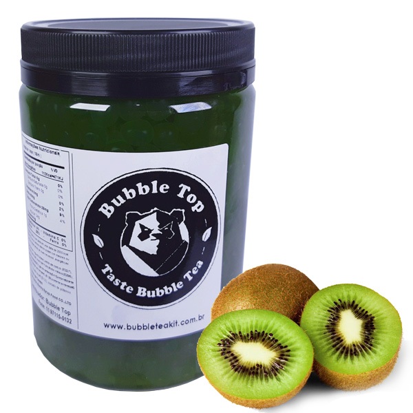 Bubble Tea - Pote 1kg Tea Fruit Mix bolinhas de Suco Bubble Top Chá pobá