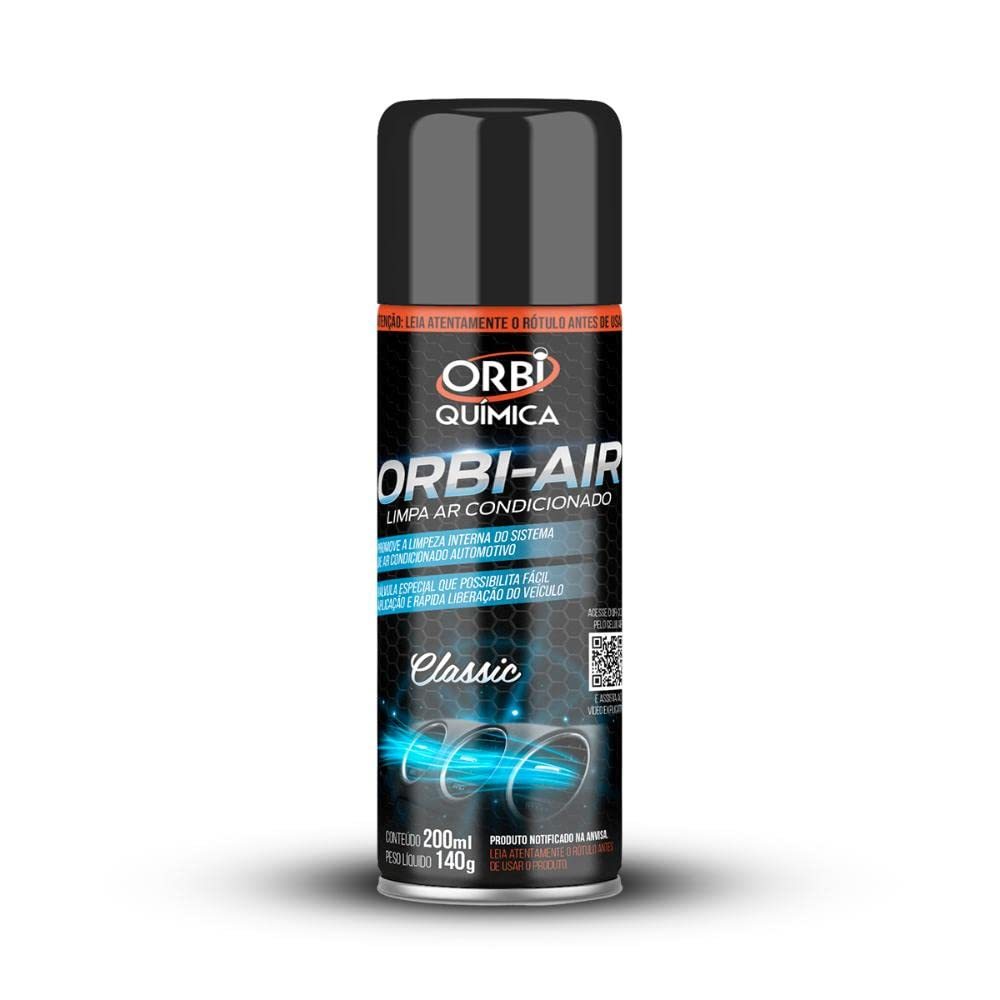 Higienizador Limpa Ar Condicionado Orbi Air Spray Classic 200ml