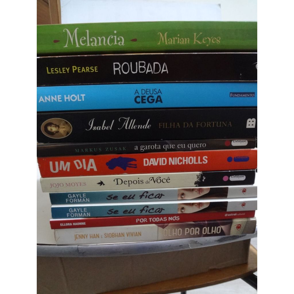 Livros Romances Um Dia A Garota Que Eu Quero / Depois de Você Se Eu Ficar Por Todas Nós Olho Por Olho Melancia / Roubada
