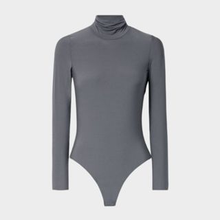 Body Manga Longa Gola Alta Blogueira Modinha Tendencia Estiloso Feminino Tecido Suplex P M G GG em Oferta na Shopee