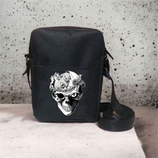 Bolsa Bag Lateral Shoulder Pochete com ziper Unissex Alça regulável Promoção 979