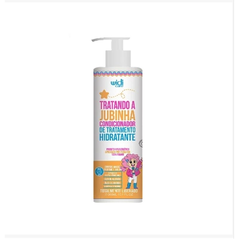 Tratando a Jubinha Condicionador de Tratamento Hidratante Widi Care em Oferta na Shopee