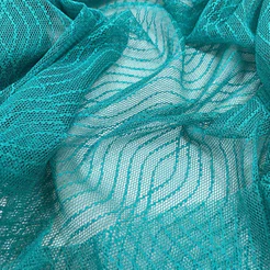 Tecido Tule De Malha Jacquard com Elastano Lycra 1 metro ( 1,00x1,50 )