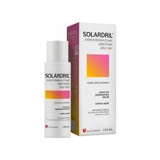 Solardril Loção Alívio Queimadura Solar Com 120Ml União Química