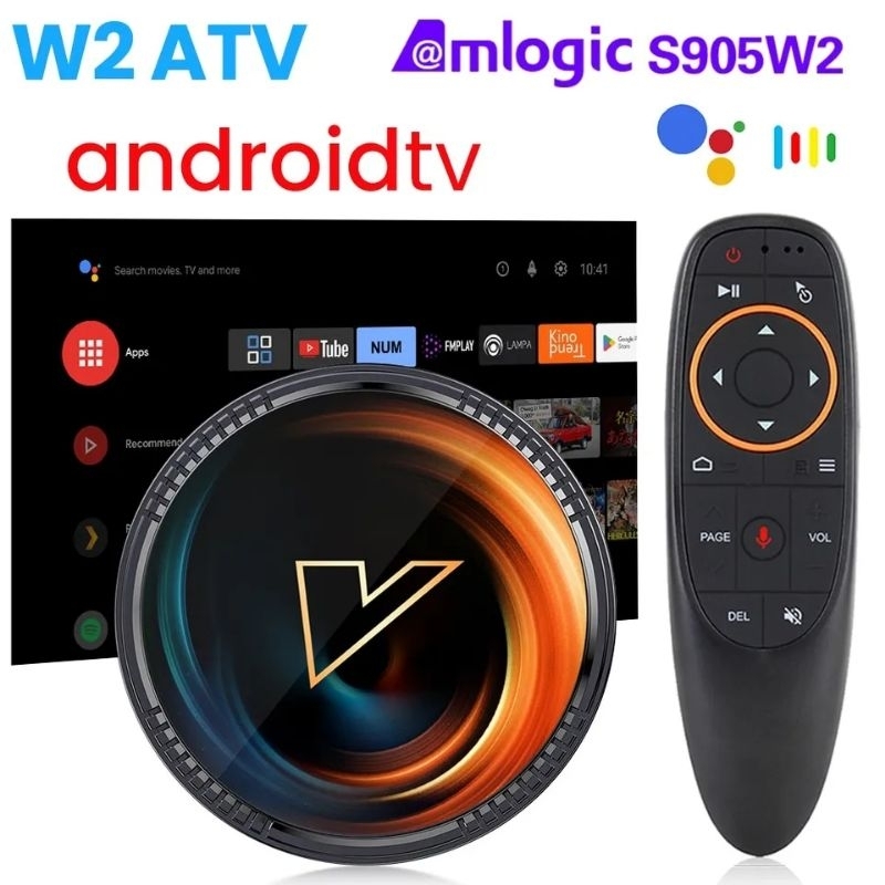 Box Wifi 4k P/ Transformar Tv Em Smart 2gb ram 16 gb armazenamento