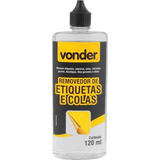 Removedor de Etiquetas e Colas Grude 120 ml VONDER em Oferta na Shopee