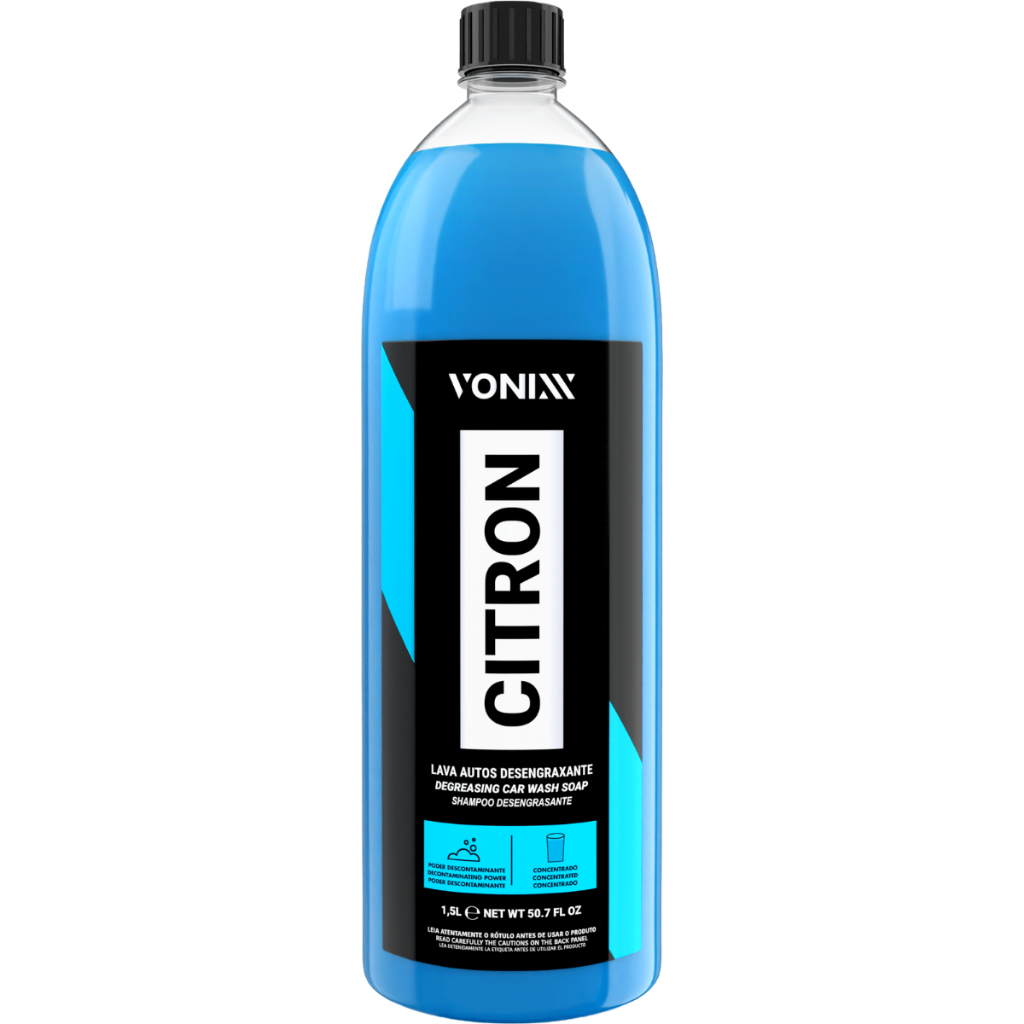 Citron Vonixx Shampoo Desengraxante Lavagem Pesada 1,5L - Spare Parts and Accessories for Vehicles